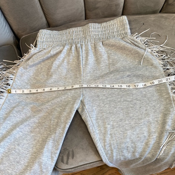 Grey Fringe Cotton 2 Piece Set - Picture 8 of 9